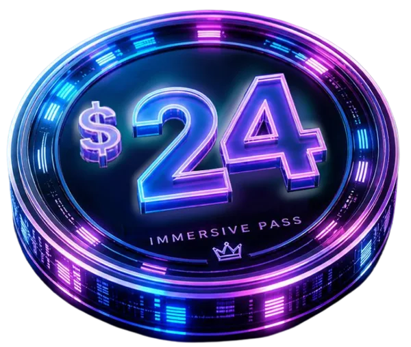 Immersive Pass $24 coin